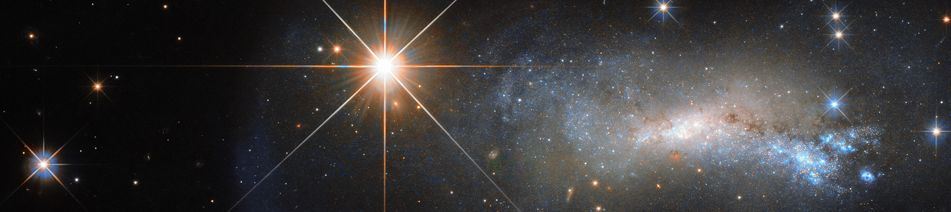 Hubble's Bright Shining Lizard Star